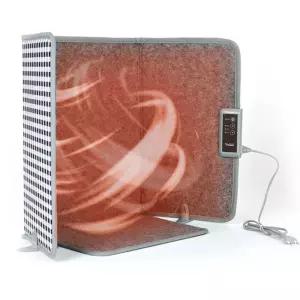 레이나971 발난로 4면 책상난로 접이식 파티션히터 핫매트 파티션매트