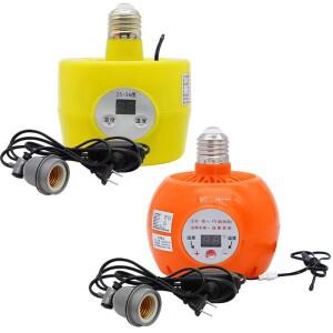 220V 150W 난방 램프 온도 조절 컨트롤러 히터 농장 동물  빛 치킨 Piglet 개 애완