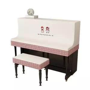 피아노 덮개 건반 커버 스툴 세트 의자