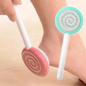 막대사탕 078HVP32 캔디 양 발 각질제거기 X2개 양면 풋케어