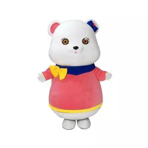 행사용 쌀 인형 의상 곰 탈 코스튬 만두 마스크