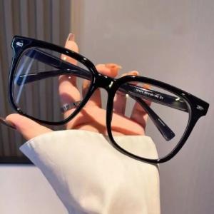 대형 안경테 162mm 특대형 블랙 프레임 오버사이즈 빅사이즈 안경 큰 얼굴형 블루라이트