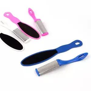 2가지 471LDG58 종류 양면 각질제거기 세트 X2개 풋케어 발관리