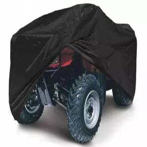 4륜 스쿠터 야외 실버 사계절 캐노피 천막 덮개 오토바이 자외선 방수 커버