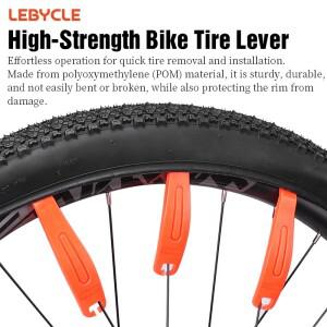 LEBYCLE 3PCS 자전거 타이어 레버 MTB 로드 바이크 프라이 바 초경량 교체 림 스푼 사이클링 크로우바 제거