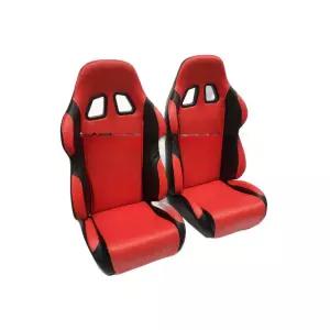 자동차 시트 악세사리 등받이 좌석 튜닝 접이식 차량용 레이싱 의자 가죽