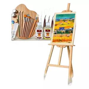 유화물감 도구 세트 미술 아트 인물화그리기 학생