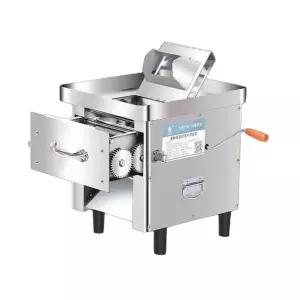 고기세절기 수육 커팅 육회기계 절단기 생고기 육류
