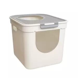 초대형 고양이 화장실 후드형 모래삽 포함 뚱냥이 다화장실 배변통 변판 변기 형화장실