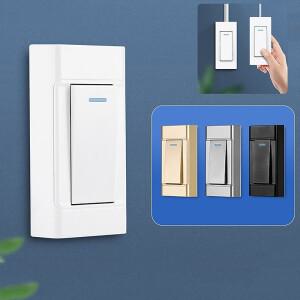 1개 1구 2방향 표면 장착 스위치 와이어 걸이 설치 침대 옆 켜기끄기 제어 램프 패널 벽 조명