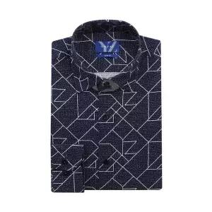 갤러리아 예작26년S/S(슬림핏)폴리 냉감 프린트 여름 긴팔셔츠 YJFMUA590NY