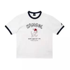 갤러리아 [캉골] 러시 링거 티셔츠 2827 오프화이트 (KSECST28270)