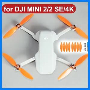 DJI MINI 2/2 SE 예비 프로펠러 4726FM 드론 경량 다채로운 소품 DJI MINI 4K Acc 용 블레이드 교체 윙 팬