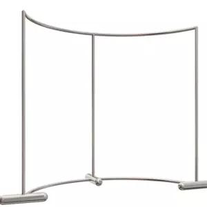 곡선 행거 백화점 아울렛 제품 옷걸이 드레스룸