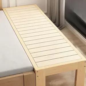 헤드없는 사이드 평상 나무 베드 슈퍼침대 매트리스 연장 침대연장 배드 평상형 늘리기 원목
