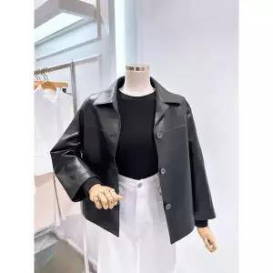 갤러리아 [ab.f.z] 스티치 양가죽 자켓(ATA5FFJ1G)