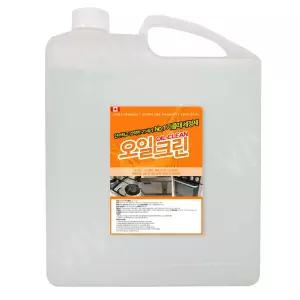 오일크린 4L 캐나다 에코 기름때제거제 미끄럼방지세제 찌든 주방청소 후드 업소용 중대형