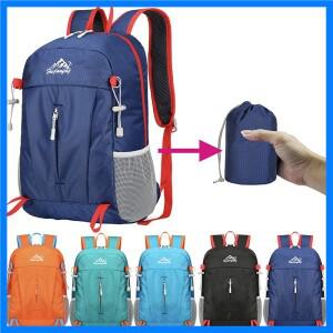 17L 휴대용 접이식 배낭 접이식 등산 가방 초경량 야외 등산 사이클링 여행 배낭 하이킹 데이 팟 휴대용 접
