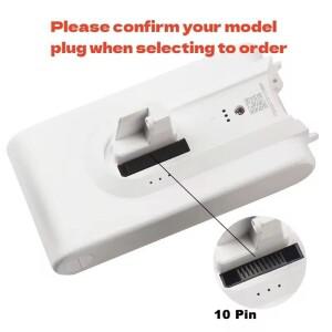 25.2V 드리미 V8 V10 XR VVN3 핸드헬드 무선 청소기 교체용 리튬 배터리