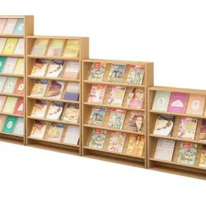 도서관 전면 책장 전시 진열대 팜플렛 잡지 책꽂이 홍보물 전시대 북타워