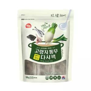 2개 150g 사조해표 X 고랭지 다시팩 통무
