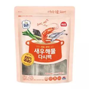 사조해표 2개 X 해물 다시팩 150g 새우
