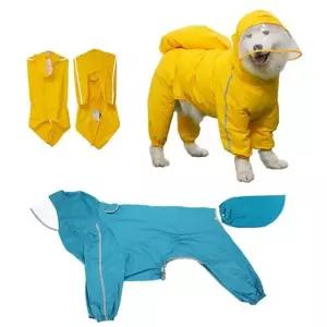 대형견 레인코트 우비 바람막이 애견비옷 외출 10XL