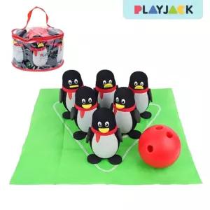 PV 펭귄 볼링 놀이 세트/운동/유치원/키즈카페/볼링완구/실내외/체육활동/볼링게임/안전/온가족/어린이집