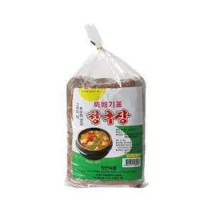 식재료 청국장찌개 2kg 뚝배기표 청국장양념 찌개양념 완전식품 청국장 가정식청국장