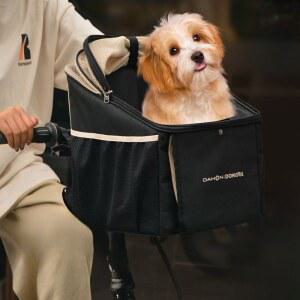 자전거바구니 핸들 이동가방 백팩 애견자전거바구니 휴대 바스켓 접이식 강아지 자동차 고양이