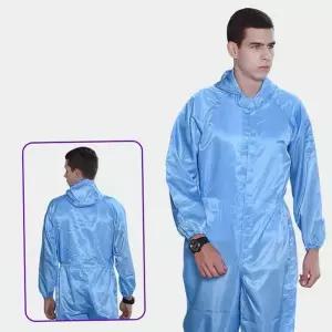 작업복 후드 제전 방진복 투피스 무진복 안전 유니폼