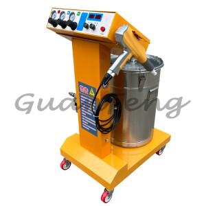 전체 세트 분말 정전기 스프레이 기계 건 페인트 시스템 코팅