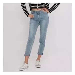 [잠뱅이] 여성) 솔트 라텍스구제 올약워싱 AM3DBF558-LB 1119232