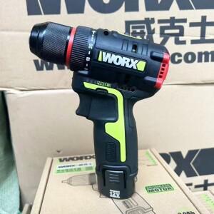 WORX WU130X 12V 무선 전기 스크루 드라이버 드릴 40Nm 금속 가공용 브러시리스 모터 홈 리튬 배터리 공구