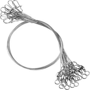 아티빈 스테인리스 스틸 낚시 리더 담수 장비 와이어 고강도 화이트 니켈 유인