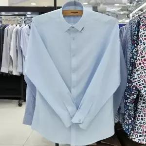 [레노마]슬림핏 /활동성 편한/ 모달 필라필 스판 긴소매 셔츠 ROSSL1950 BU_US