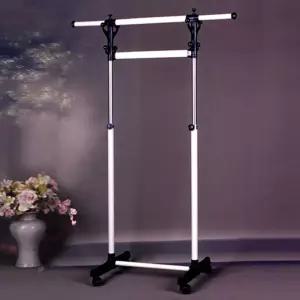 조아행거905 이동식-형 1단행거 철재 1단 시스템 선반 드레스룸 수납 옷걸이 조립식 매장 행사 바퀴