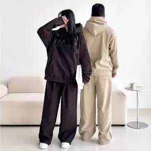 [골드스마일]텐즈 남녀 골덴 후드티 핀턱와이드 세트 SD-1004494