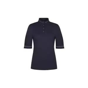 올포유 [] 여성 물결 테잎 포인트 하프넥 반팔 티셔츠 AWTHL3361-915 1092643