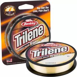 버클리 트릴렌 트랜스옵틱 모노필라멘트 - 클리어 골드 6파운드 2.7kg 220야드 201m