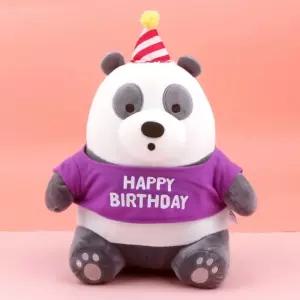 위베어베어스 시팅 생일 (판다)디자인인형 팅인형 애착 캐릭터봉제 장난감 놀이