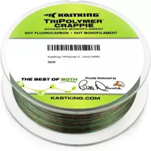 캐스트킹 트라이폴리머 크래피 고급 모노필라멘트 낚싯줄 고강도 초매끄러움 저조도 굴절 트라이 압출 모노