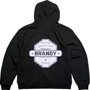 [골드스마일]기모후드집업 뒷면 오리지널 브랜디그림 다양한색상 전사이즈