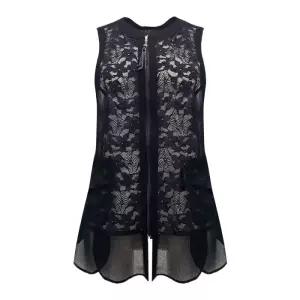 [조순희]레이스 튤 집업 베스트 (JNMV247) 1112445