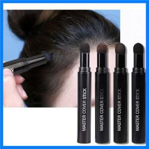 헤어루트 헤어라인 컨실러 펜 컨트롤 엣지 블랙, 즉시 커버 업 그레이 화이트 헤어 내추럴 허브 헤어 컨실