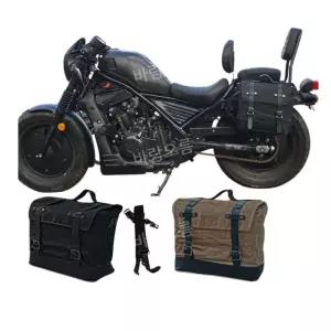 바이크 사이드백 빈티지 오토바이 리어백 스쿠터
