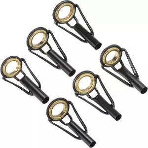 소금물 민물 낚시를 위한 PATIKIL 낚싯대 팁 수리 키트 스테인리스 스틸 폴 링 가이드 교체품