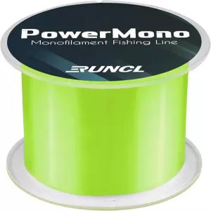 RUNCL 파워모노 낚싯줄 아이스 모노필라멘트 300/500/1000Yds - 궁극의 강도 충격 흡수기 물속 서스펜션