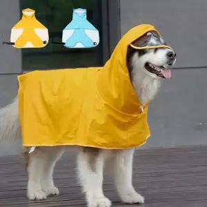 강아지 우비 레인코트 판초 비옷 바람막이 산책 애견 강아지용품 반려견 7XL