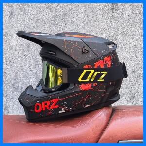 오프로드 오토바이 성인 모토크로스 헬멧 ATV 다운힐 MTB DH 후드 헬멧 커패시턴스 DOT 승인 DOT